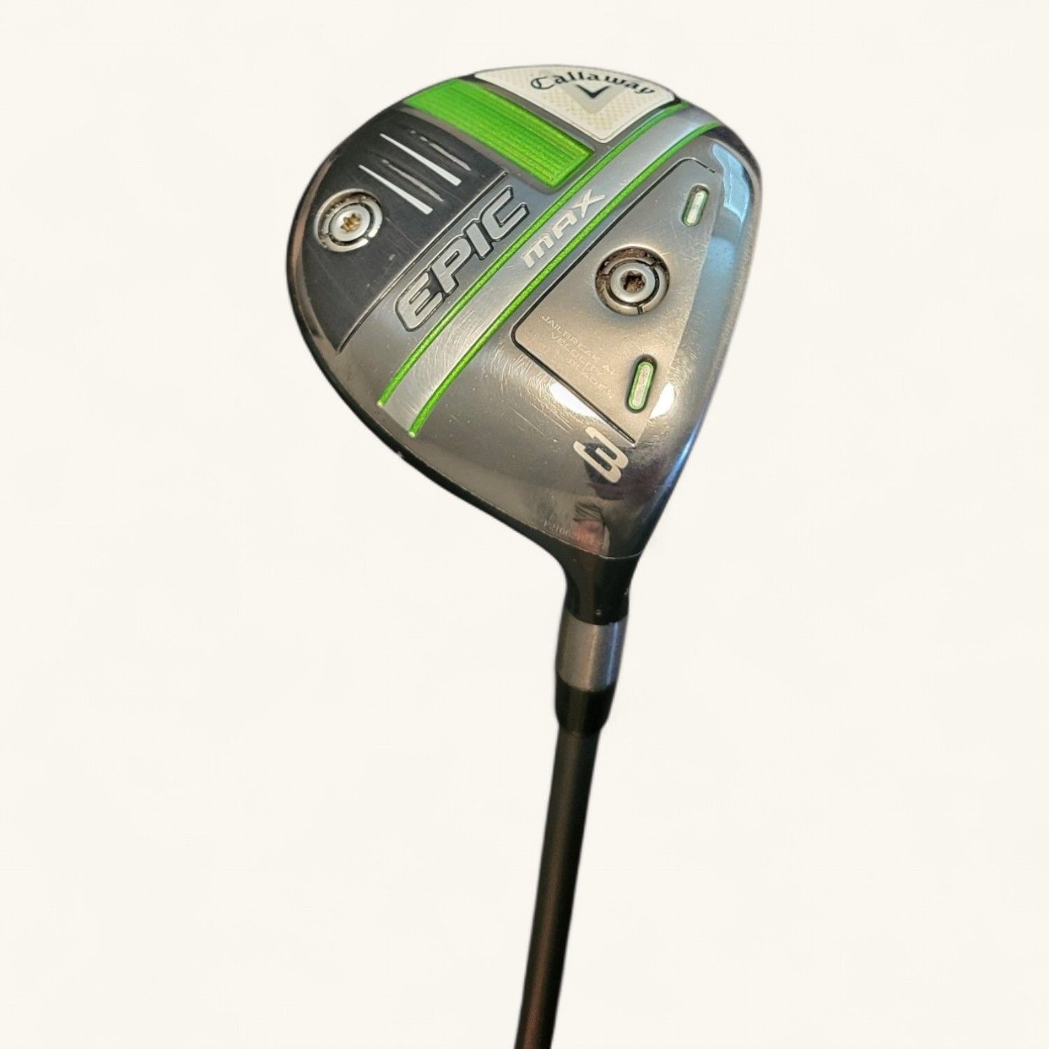Callaway Epic Max Fairway, HZRDUS Smoke iM10 60g shaft. Winn Drytac grip. — photo 1 of 4